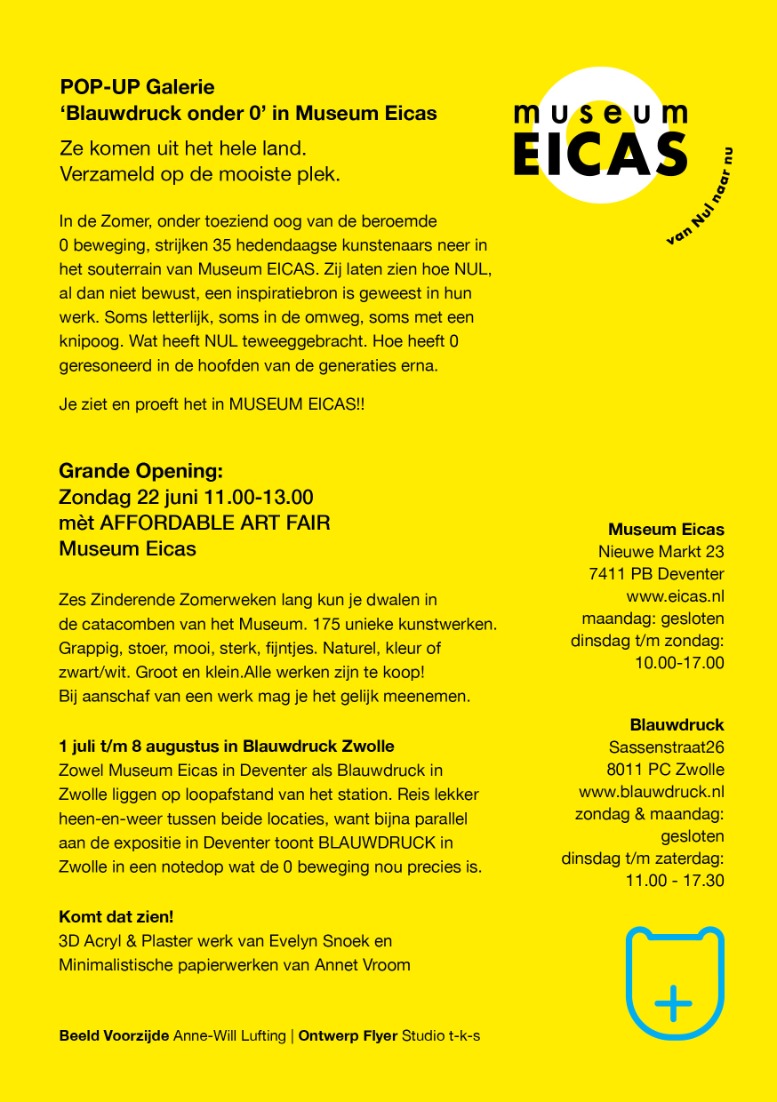 Upcoming: Blauwdruck in EICAS
