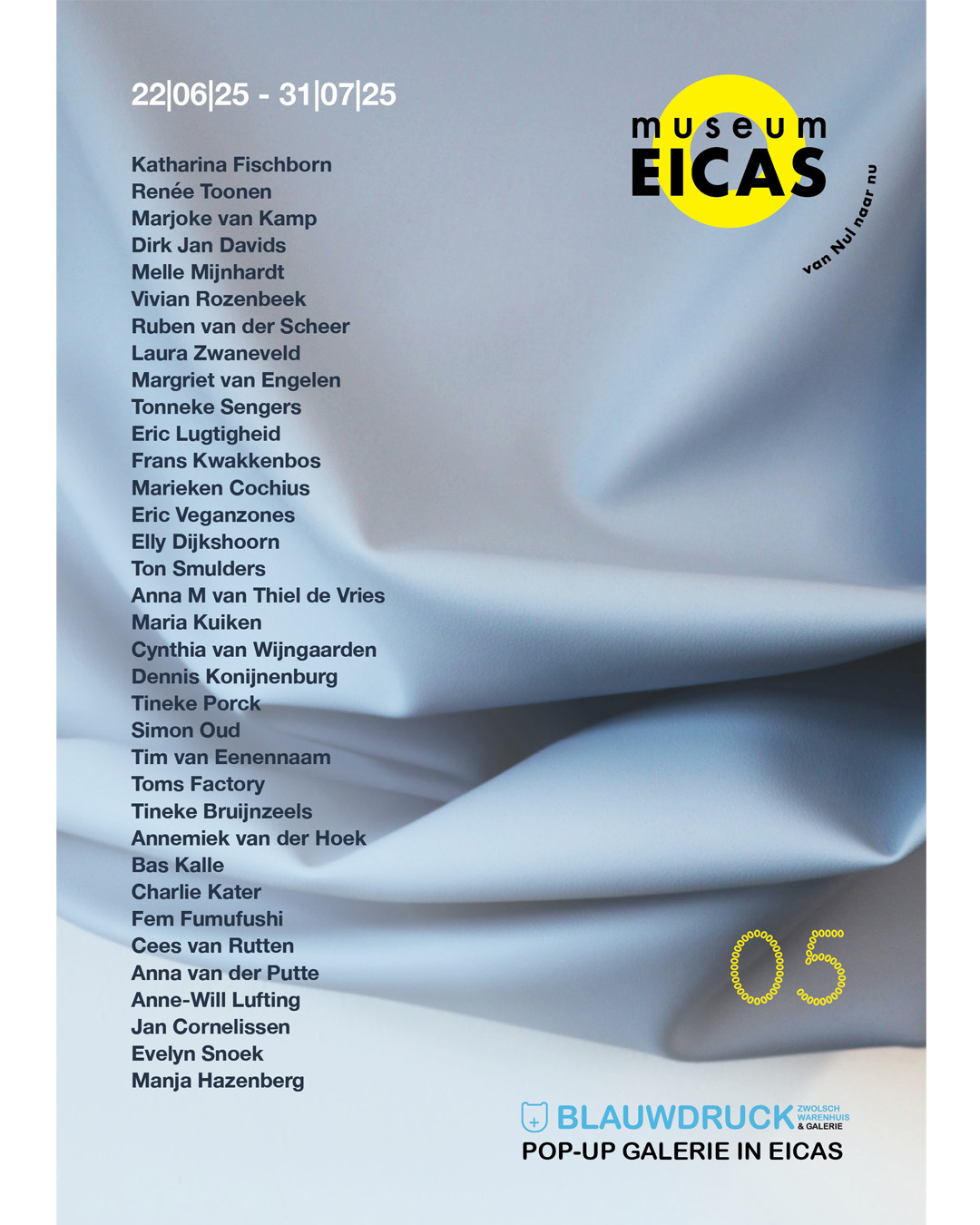 "Blauwdruck onder 0" @ Museum Eicas, Deventer