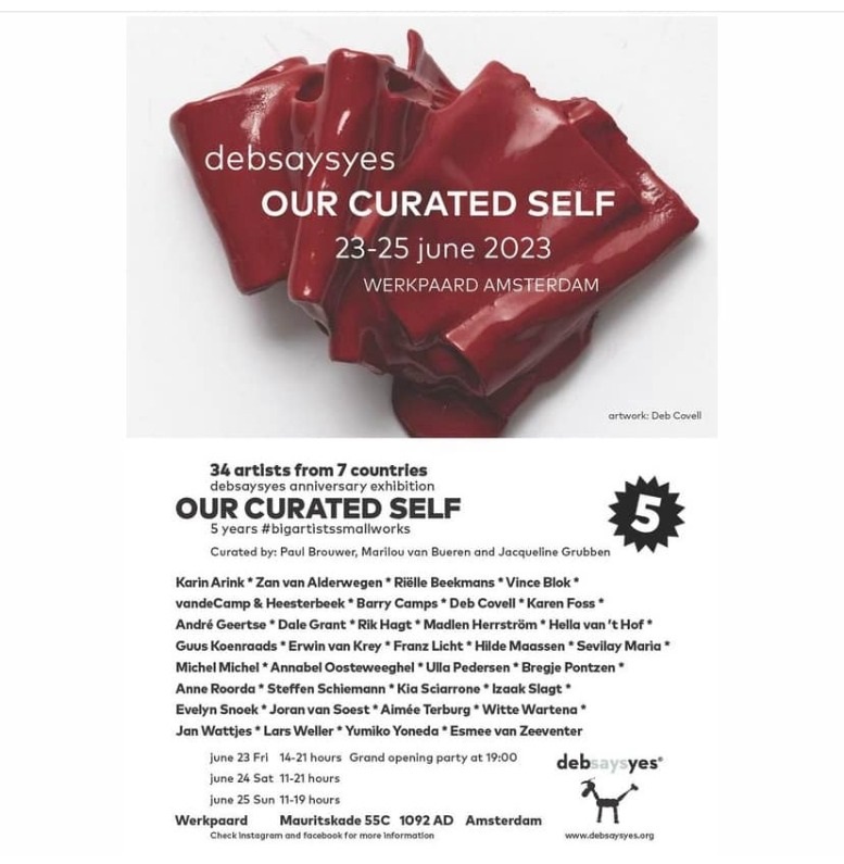 Debsaysyes - "Our curated self" @ WERKPAARD AMSTERDAM