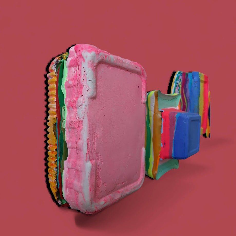 Works, pink — another view